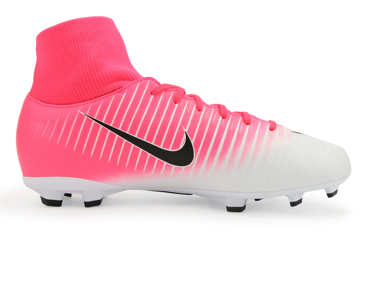 Nike Kids MercurialX Victory VI Dynamic Fit FG Racer Pink/Black/White