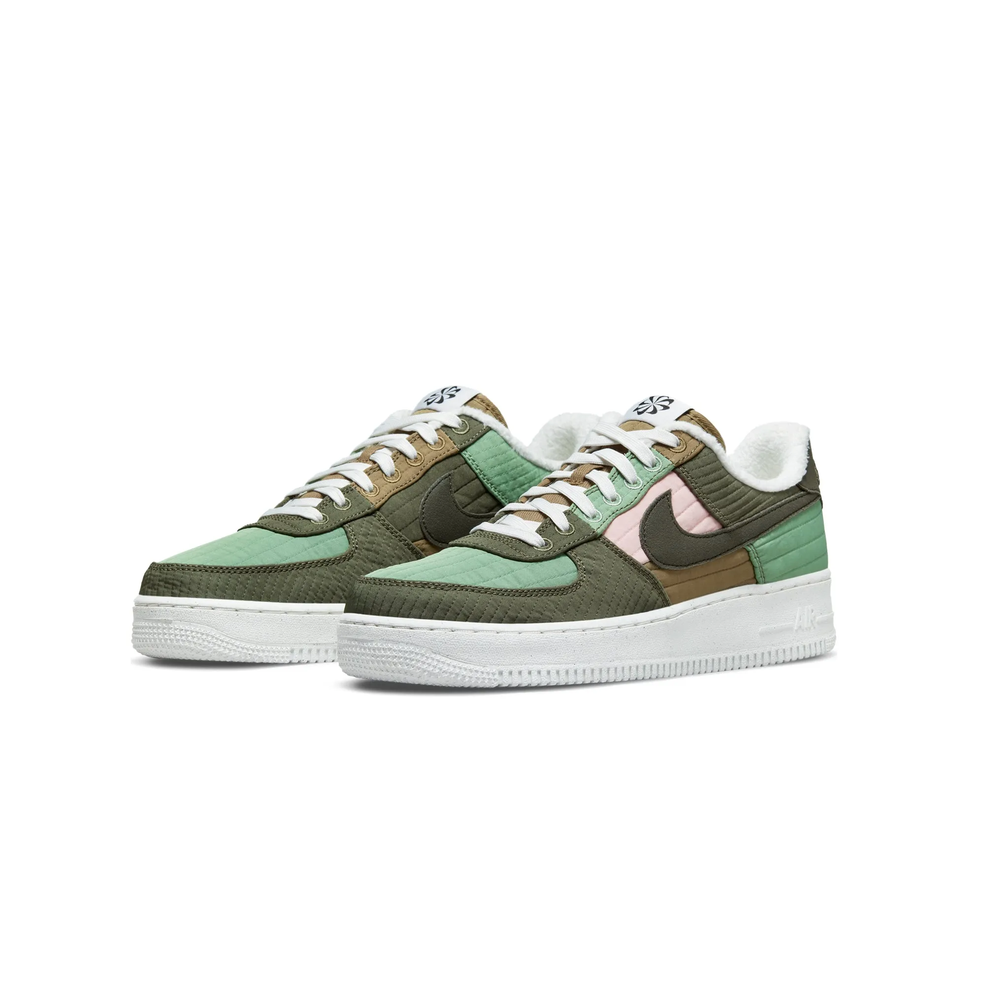 Nike Mens Air Force 1 '07 LX Shoes 'Oil Green/Sequoia'