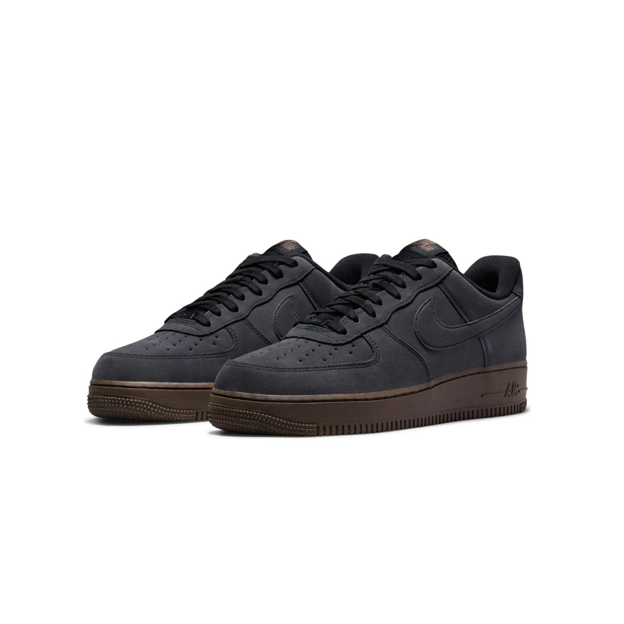 Nike Mens Air Force 1 Shoes 'Off Noir/Dark Chocolate'