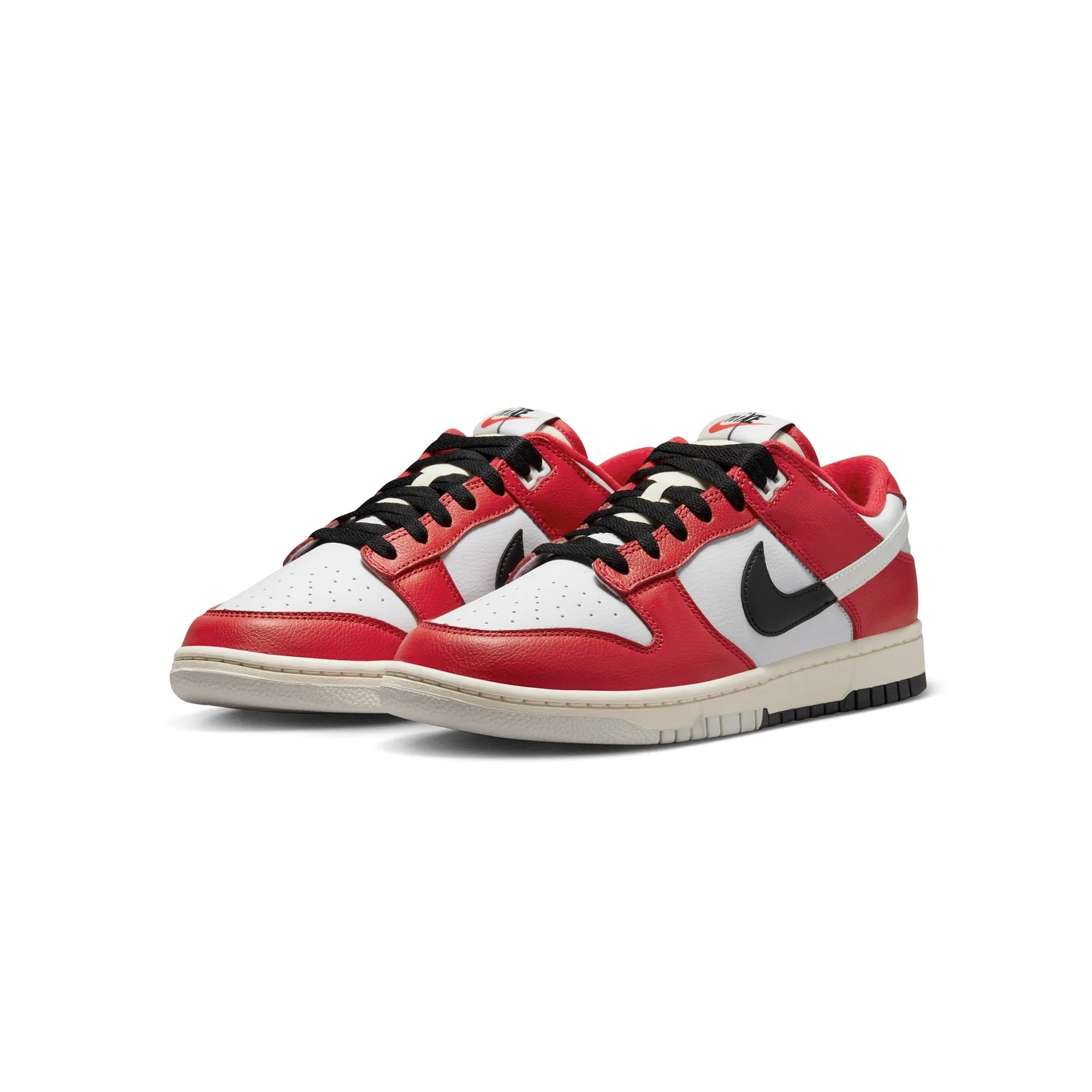 Nike Mens Dunk Low Retro University Red Shoes