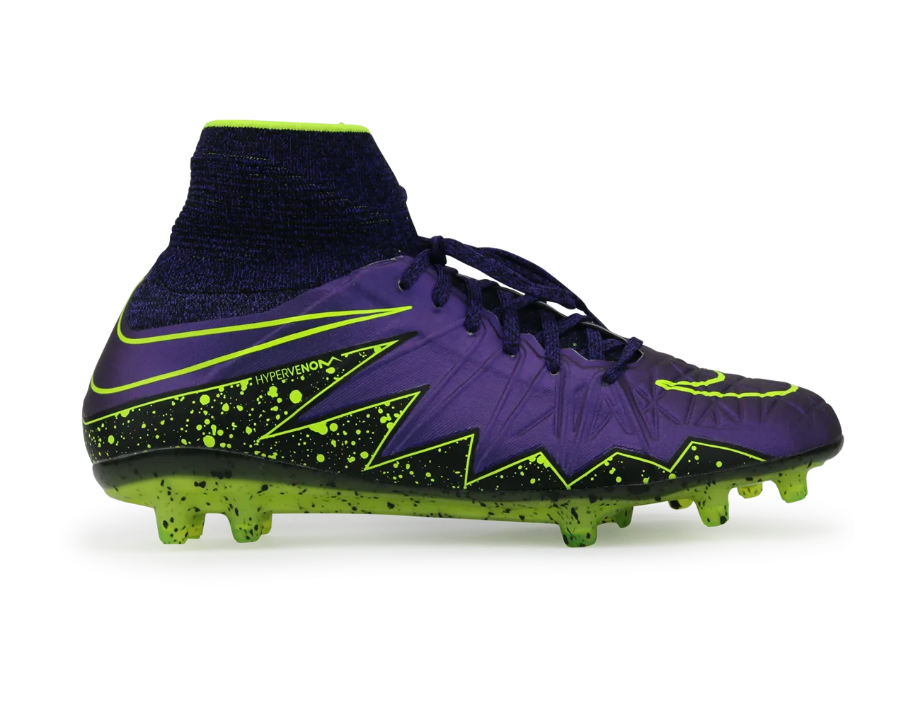 Nike Men's Hypervenom Phantom II FG Hyper Grape/Black/Volt