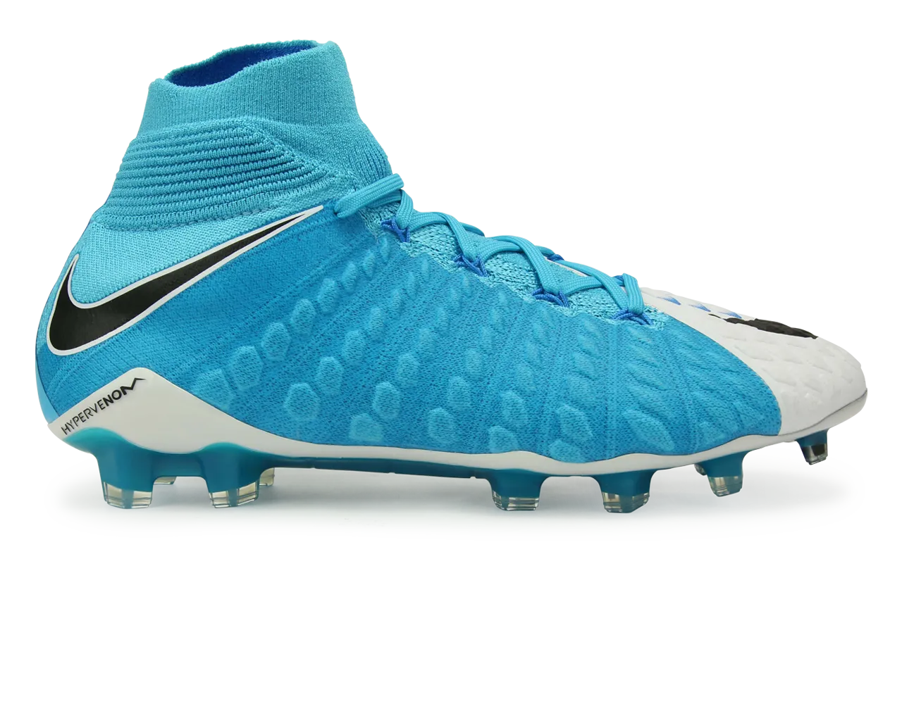 Nike Men's Hypervenom Phantom III Dynamic Fit FG White/Black/Photo Blue