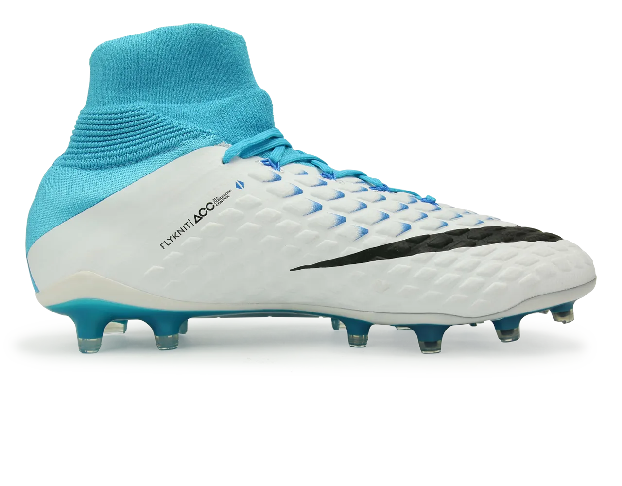 Nike Men's Hypervenom Phantom III Dynamic Fit FG White/Black/Photo Blue