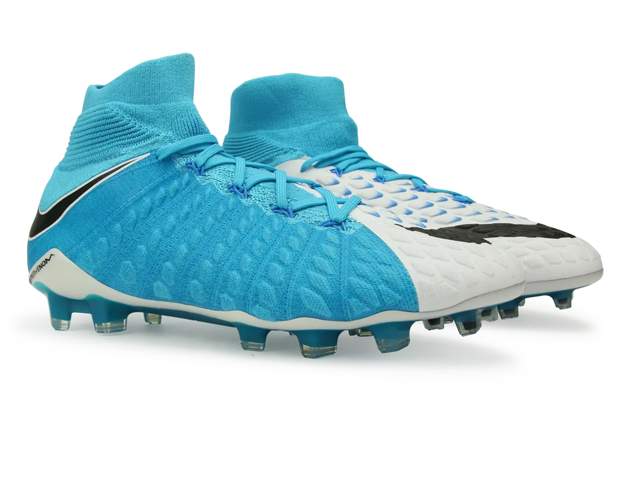 Nike Men's Hypervenom Phantom III Dynamic Fit FG White/Black/Photo Blue