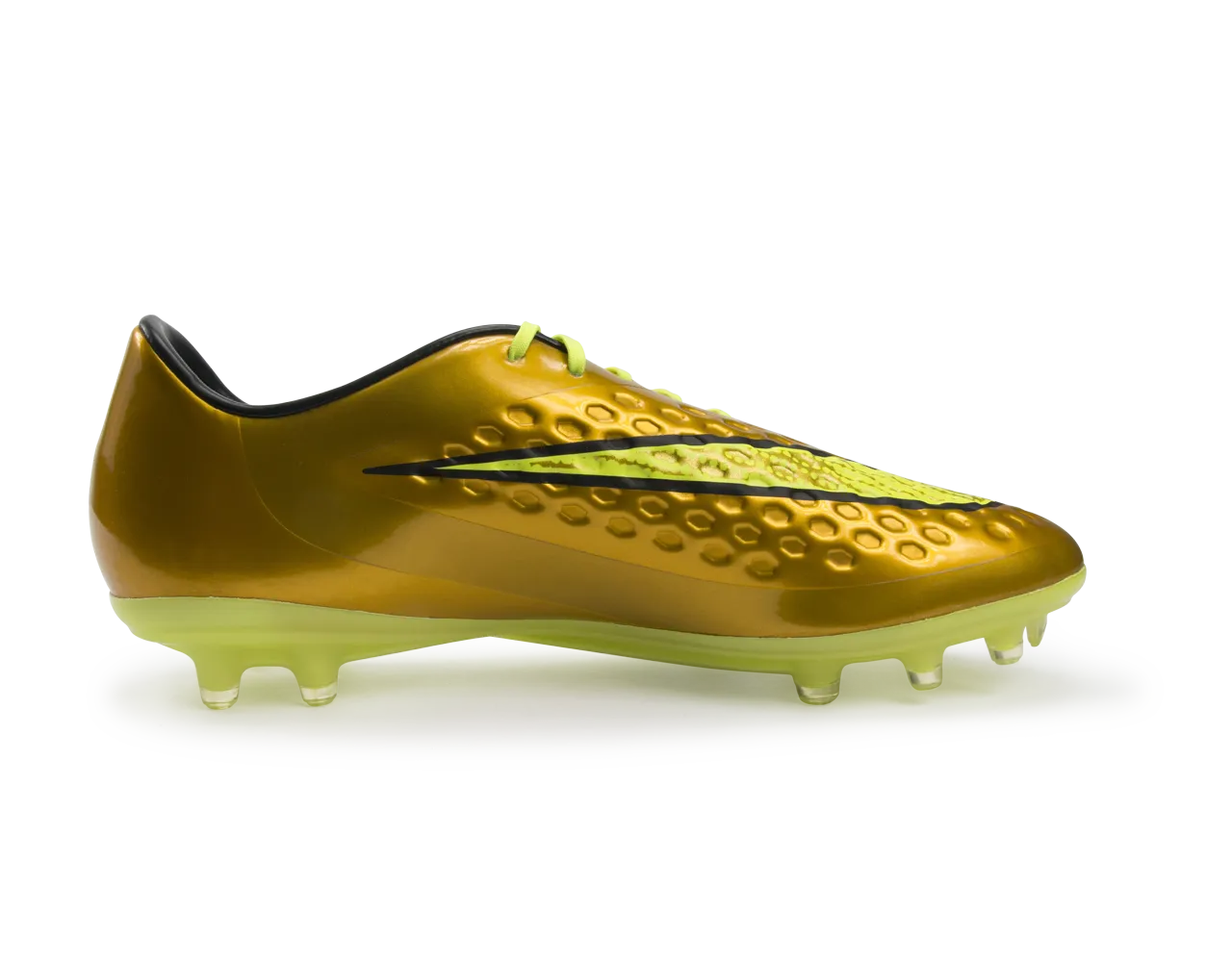 Nike Men's Hypervenom Phatal FG Metallic Gold/Black/Tour Yellow