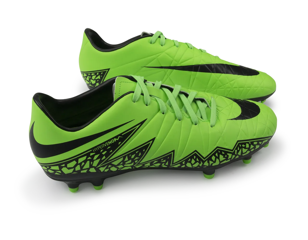 Nike Men's Hypervenom Phelon FG Green Strike/Black/Noir