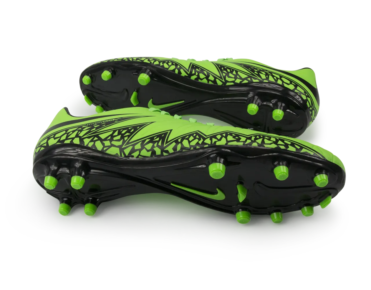 Nike Men's Hypervenom Phelon FG Green Strike/Black/Noir