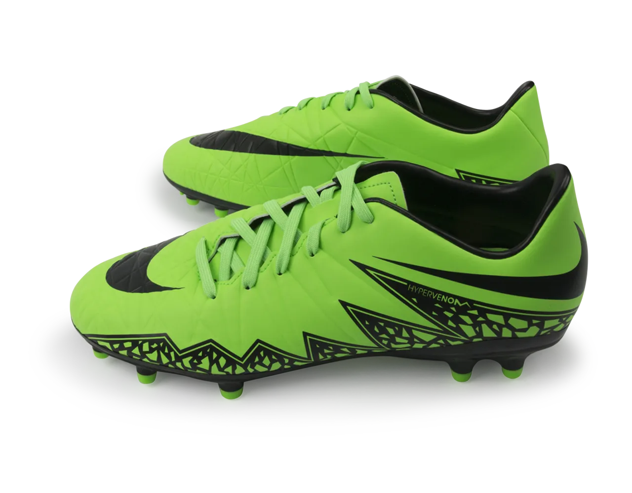 Nike Men's Hypervenom Phelon FG Green Strike/Black/Noir