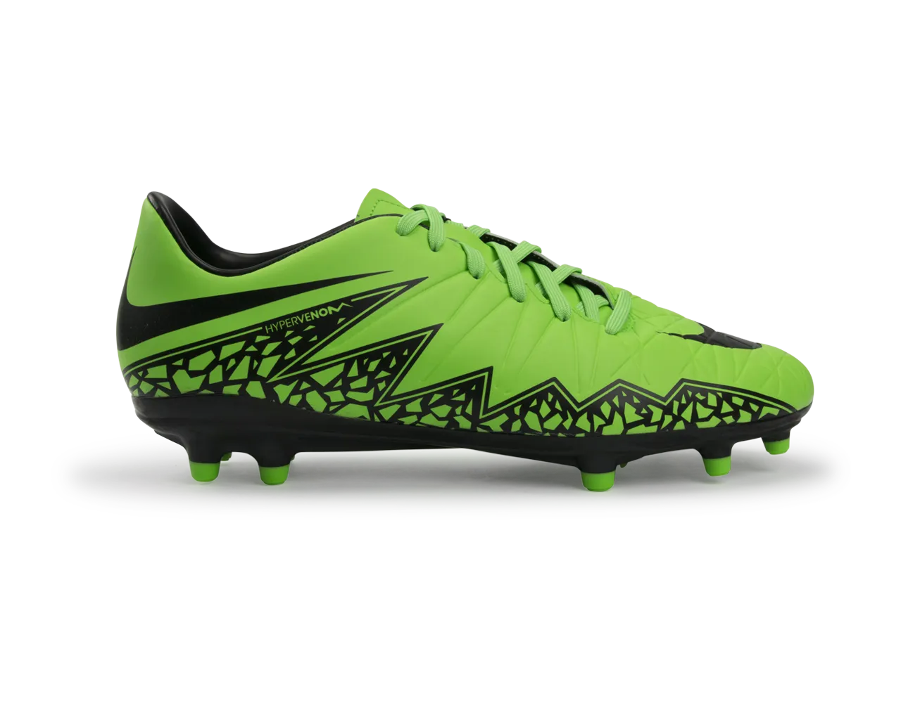 Nike Men's Hypervenom Phelon FG Green Strike/Black/Noir