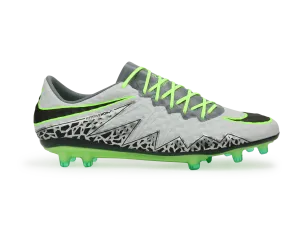 Nike Men's Hypervenom Phinish FG Pure Platinum/Black/Ghost Green