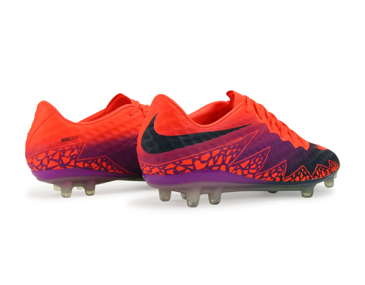 Nike Men's Hypervenom Phinish FG Total Crimson/Obsidian/Vivid Purple