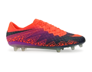 Nike Men's Hypervenom Phinish FG Total Crimson/Obsidian/Vivid Purple