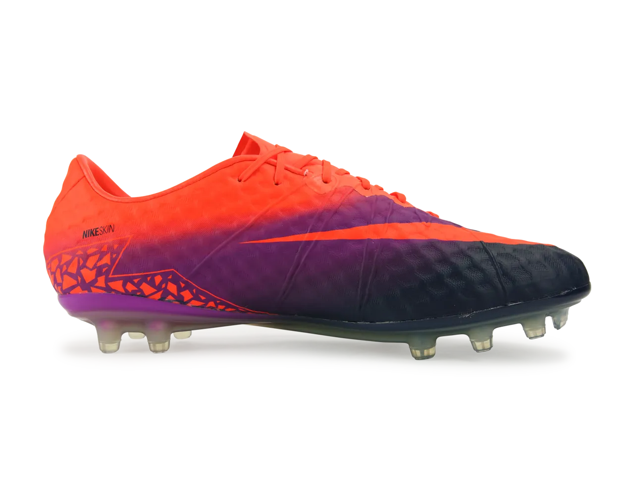 Nike Men's Hypervenom Phinish FG Total Crimson/Obsidian/Vivid Purple