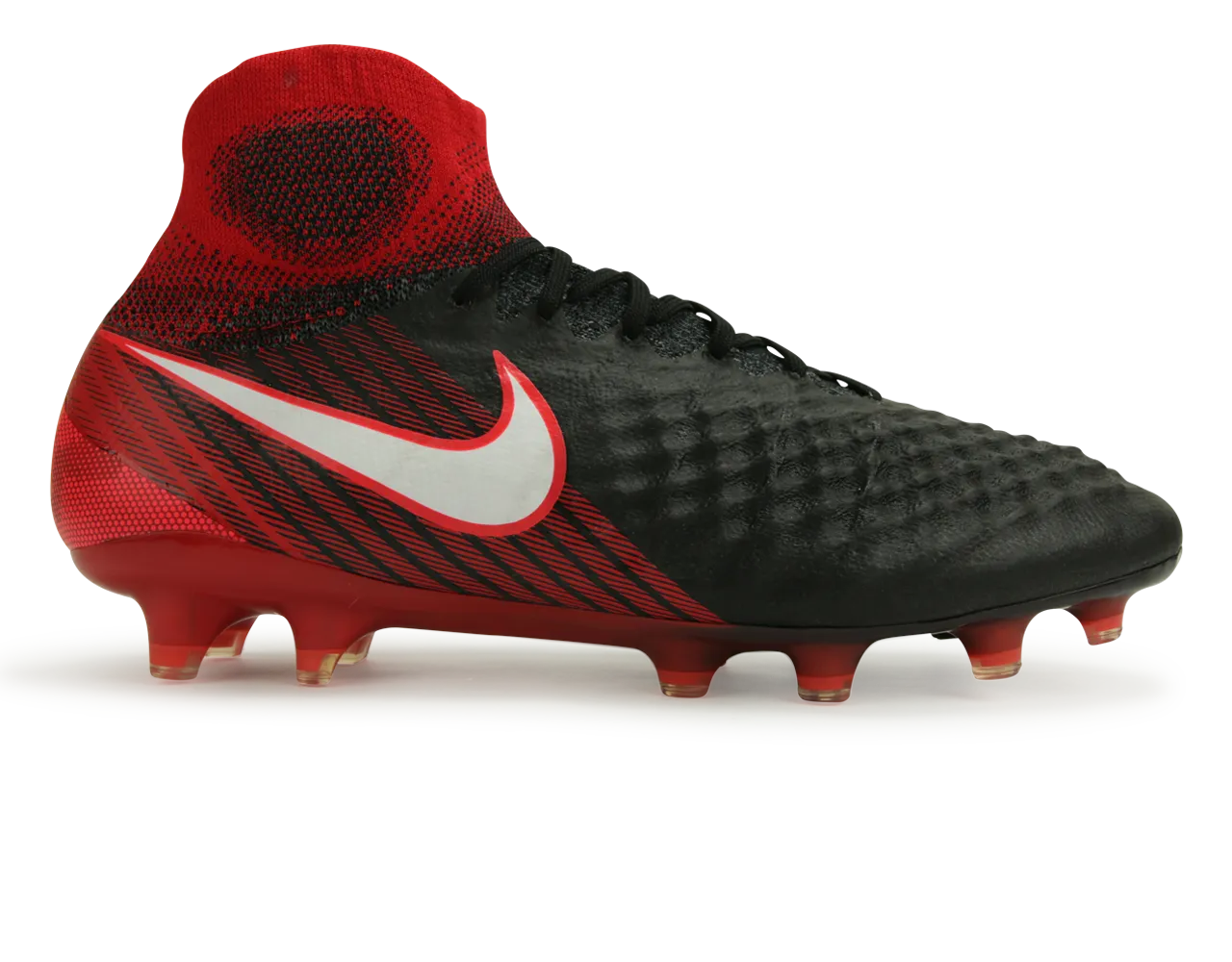 Nike Men's Magista Obra II FG Black/White/University Red