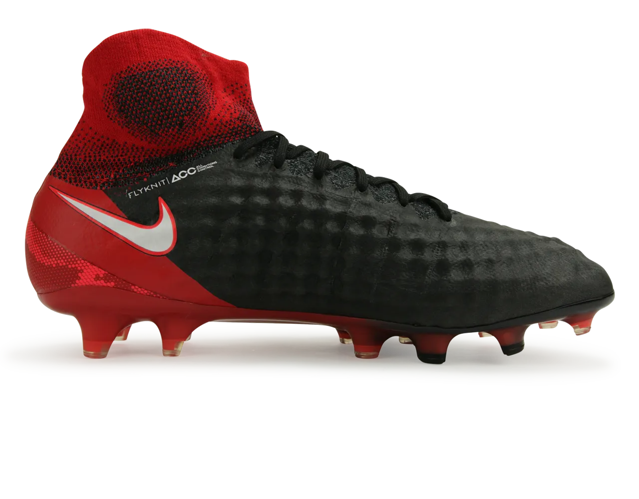 Nike Men's Magista Obra II FG Black/White/University Red