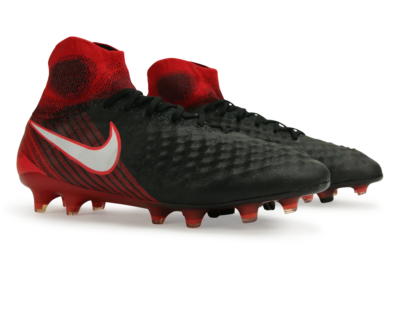 Nike Men's Magista Obra II FG Black/White/University Red