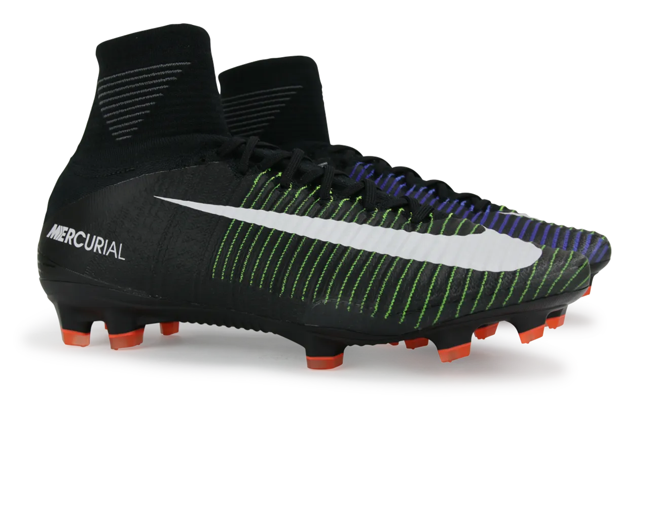 Nike Men's Mercurial Superfly V FG Black/White/Electric Green