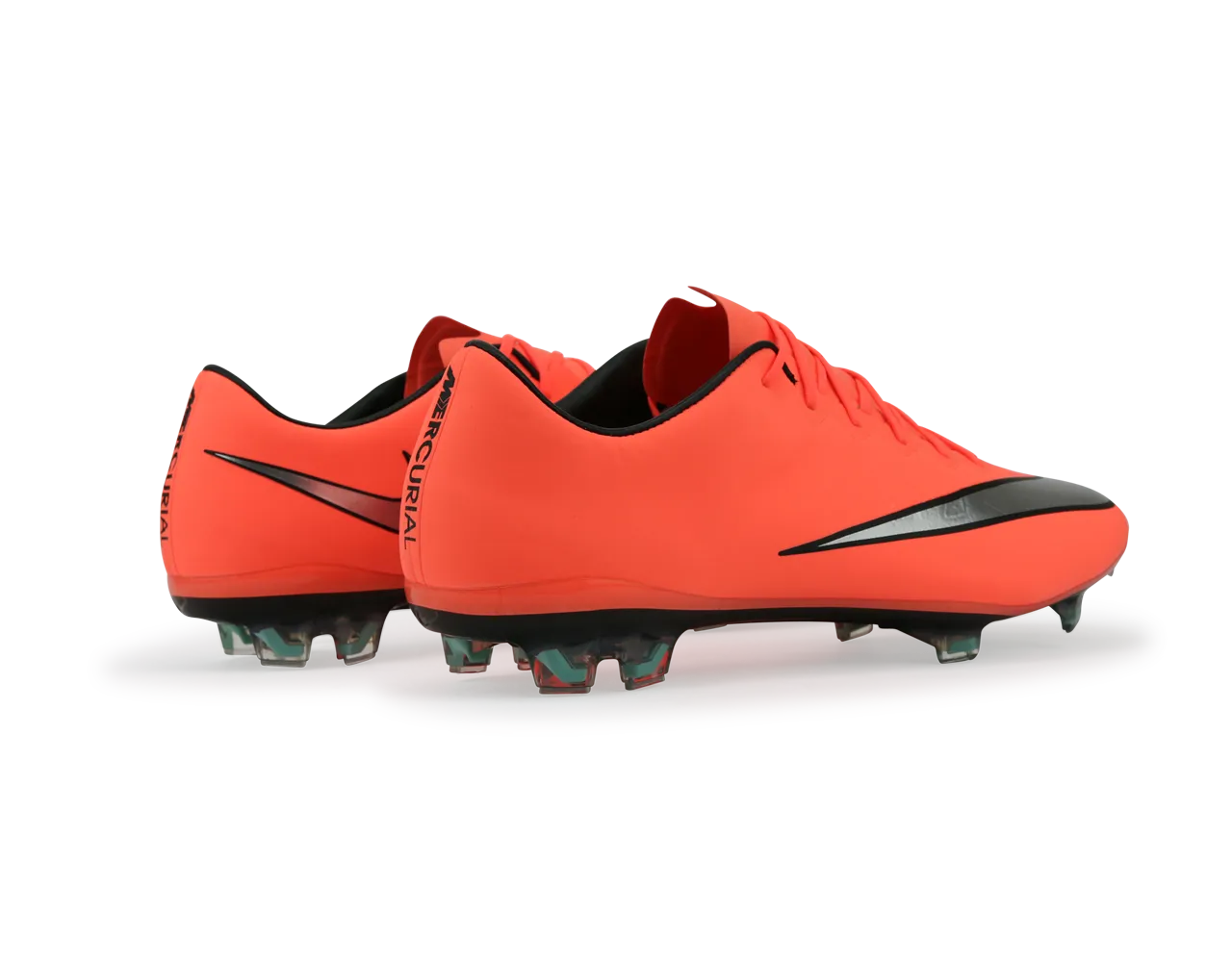 Nike Men's Mercurial Vapor X FG Bright Mango/Metallic Silver/Hyper Turquoise