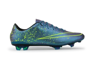 Nike Men's Mercurial Vapor X FG Squadorn Blue/Black/Volt