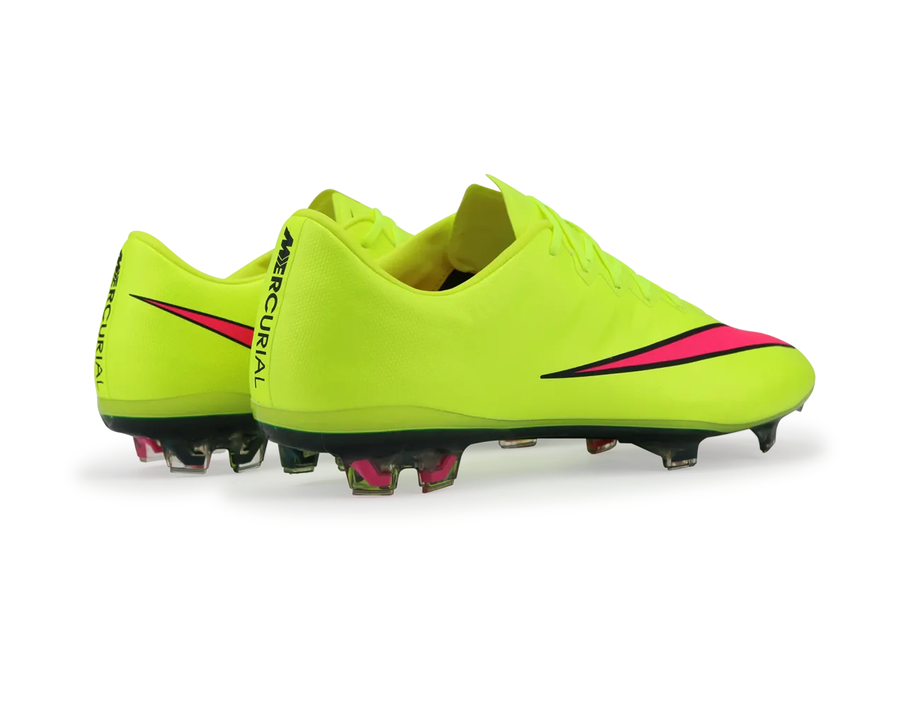 Nike Men's Mercurial Vapor X FG Volt/Hyper Pink/Black Volt