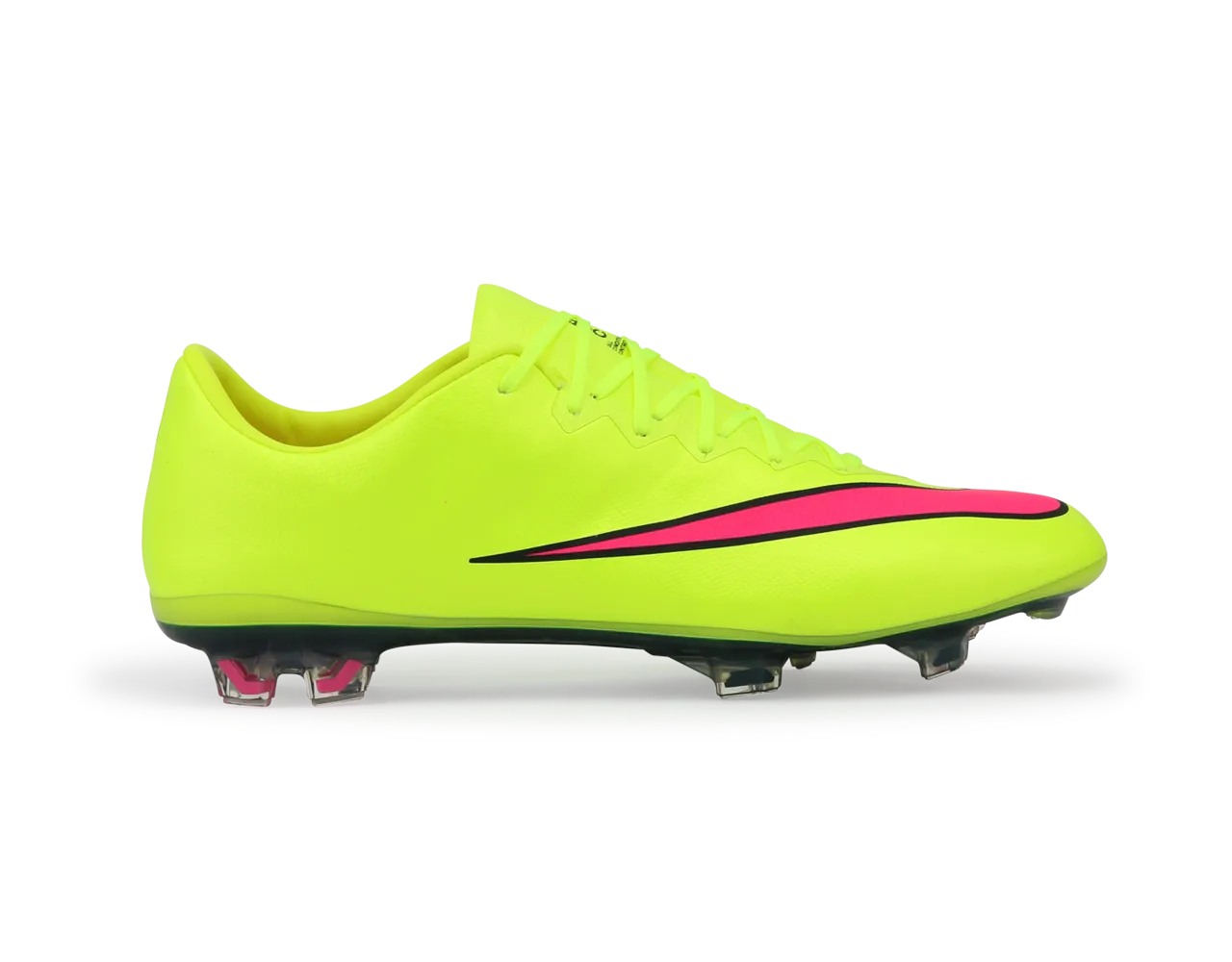 Nike Men's Mercurial Vapor X FG Volt/Hyper Pink/Black Volt