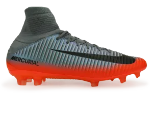 Nike Men's Mercurial Veloce III CR7 Dynamic Fit FG Cool Grey/Metalic Hematite/Wolf Grey