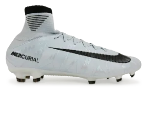 Nike Men's Mercurial Veloce III Dynamic Fit CR7 FG Blue Tint/Black/White