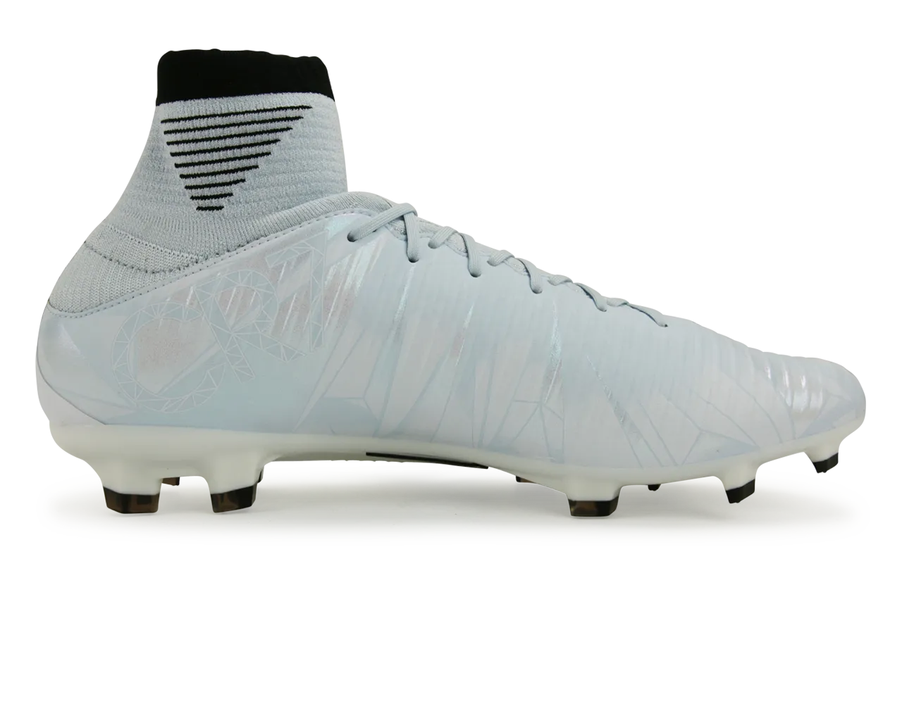 Nike Men's Mercurial Veloce III Dynamic Fit CR7 FG Blue Tint/Black/White