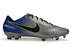 Nike Men's Mercurial Veloce III Neymar Jr FG Racer Blue/Black/Chrome/Volt