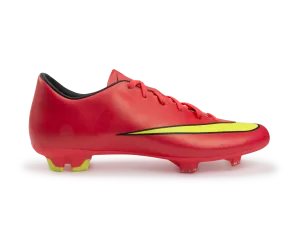 Nike Men's Mercurial Victory V FG Hyper Punch/Metallic Gold/Black