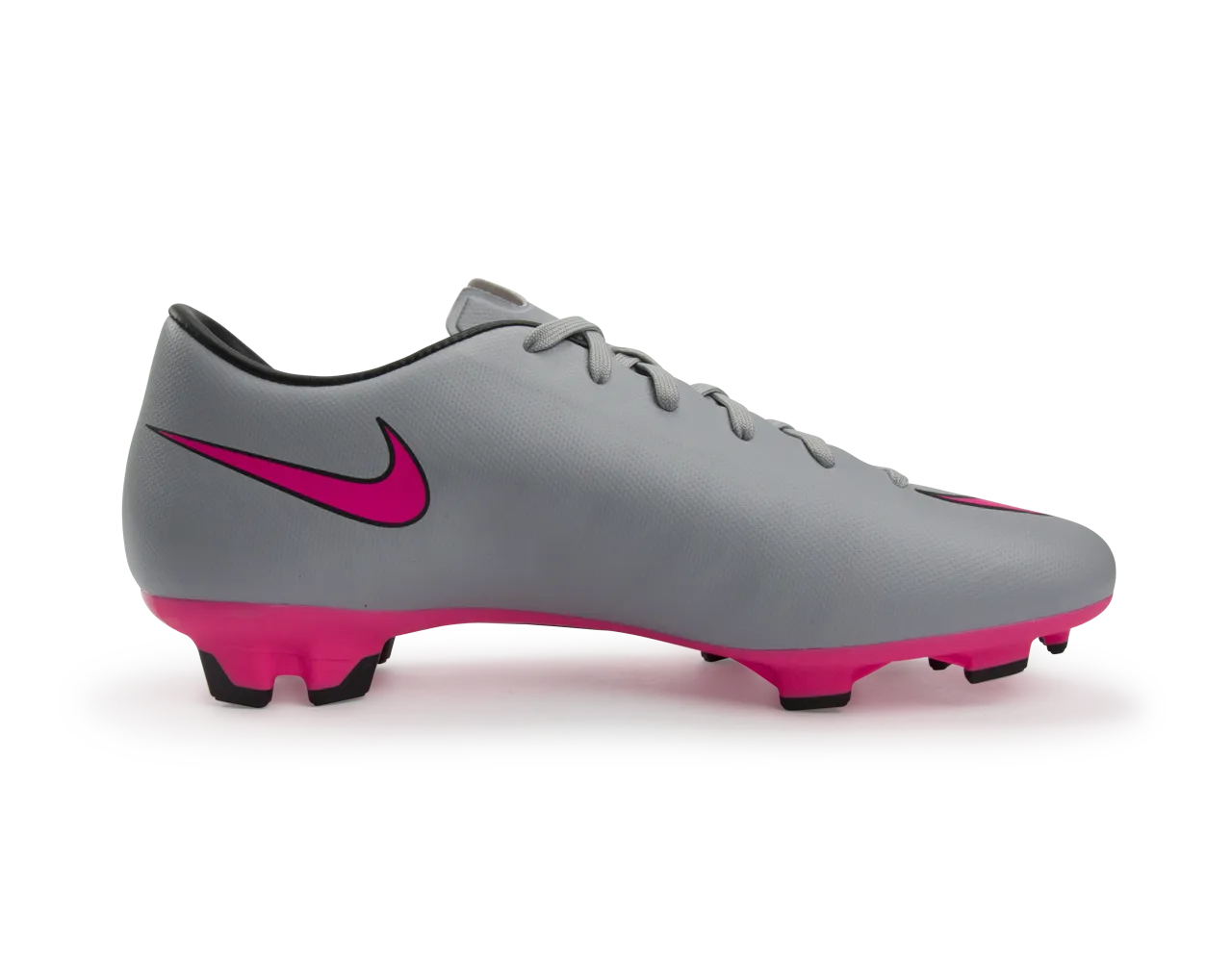 Nike Men's Mercurial Victory V FG Wolf Grey/Vivid Pink/White