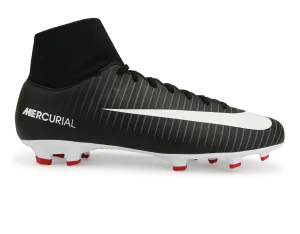 Nike Men's Mercurial Victory VI Dynamic Fit FG Black/White/Dark Grey