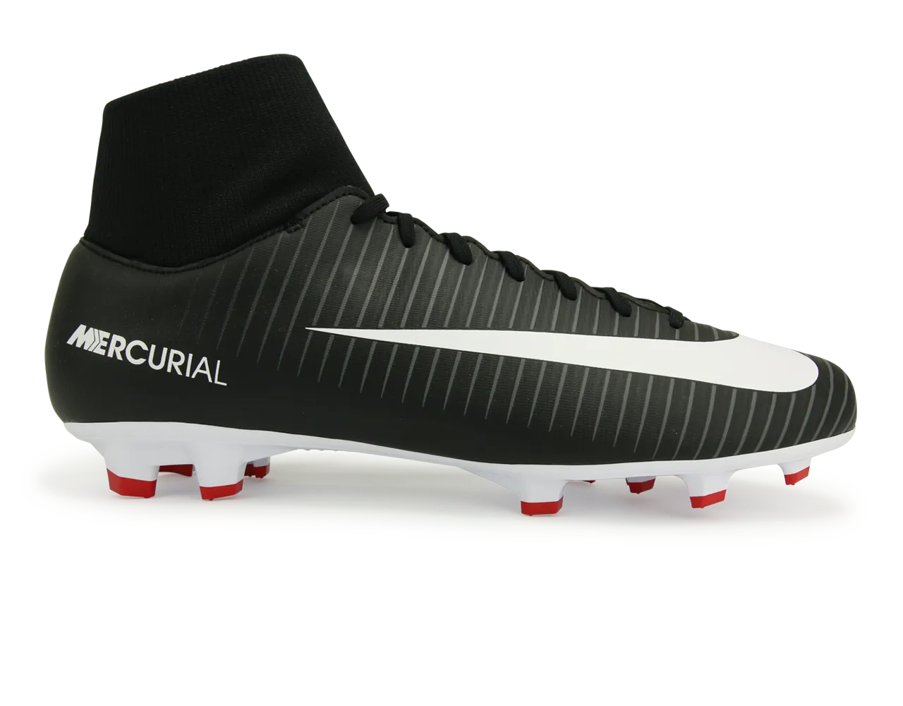 Nike Men's Mercurial Victory VI Dynamic Fit FG Black/White/Dark Grey