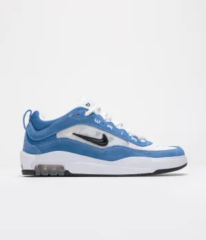 Nike SB Air Max Ishod Shoes - Star Blue / Black - White - Med Soft Pink