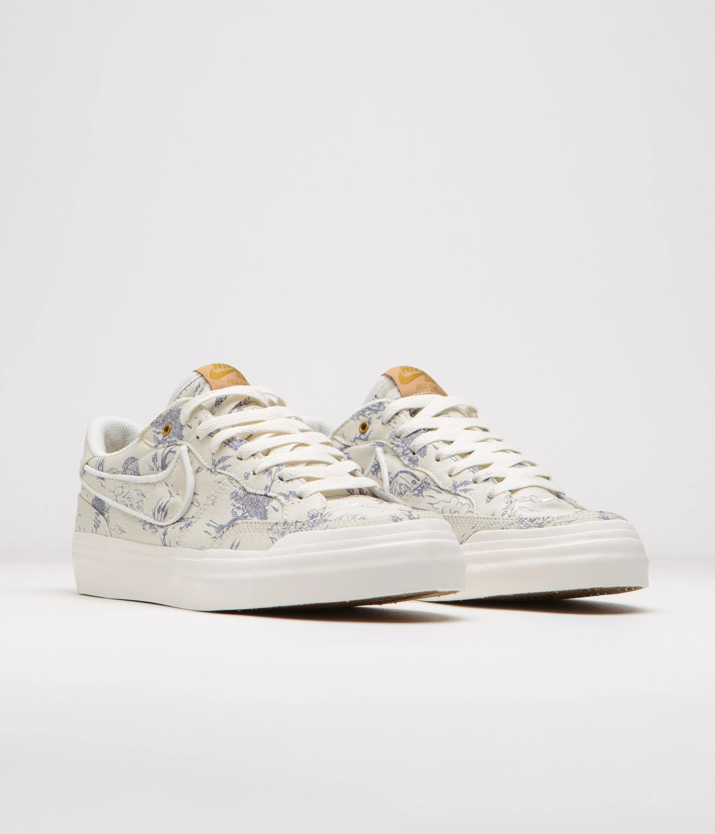 Nike SB City of Style Pogo Plus Premium Shoes - Sail / Light Bone - Light Carbon - Bronzine