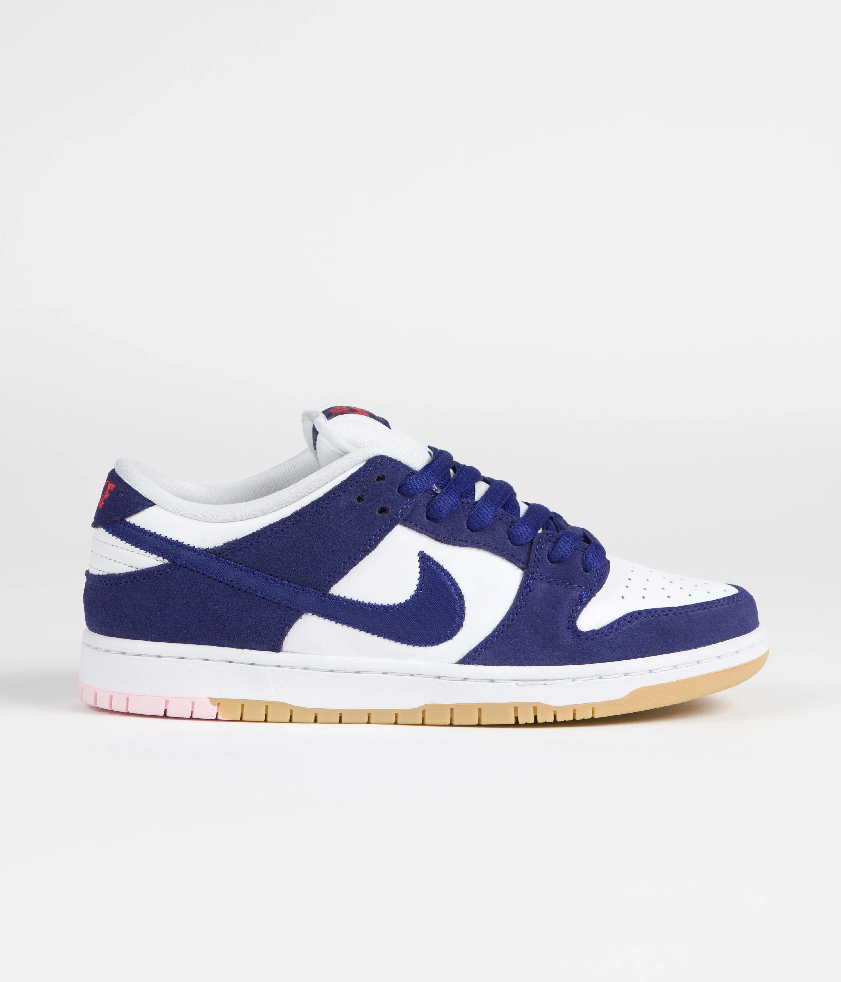 Nike SB Dunk Low Pro Premium 'Los Angeles Dodgers' Shoes - Deep Royal Blue / Deep Royal Blue - White