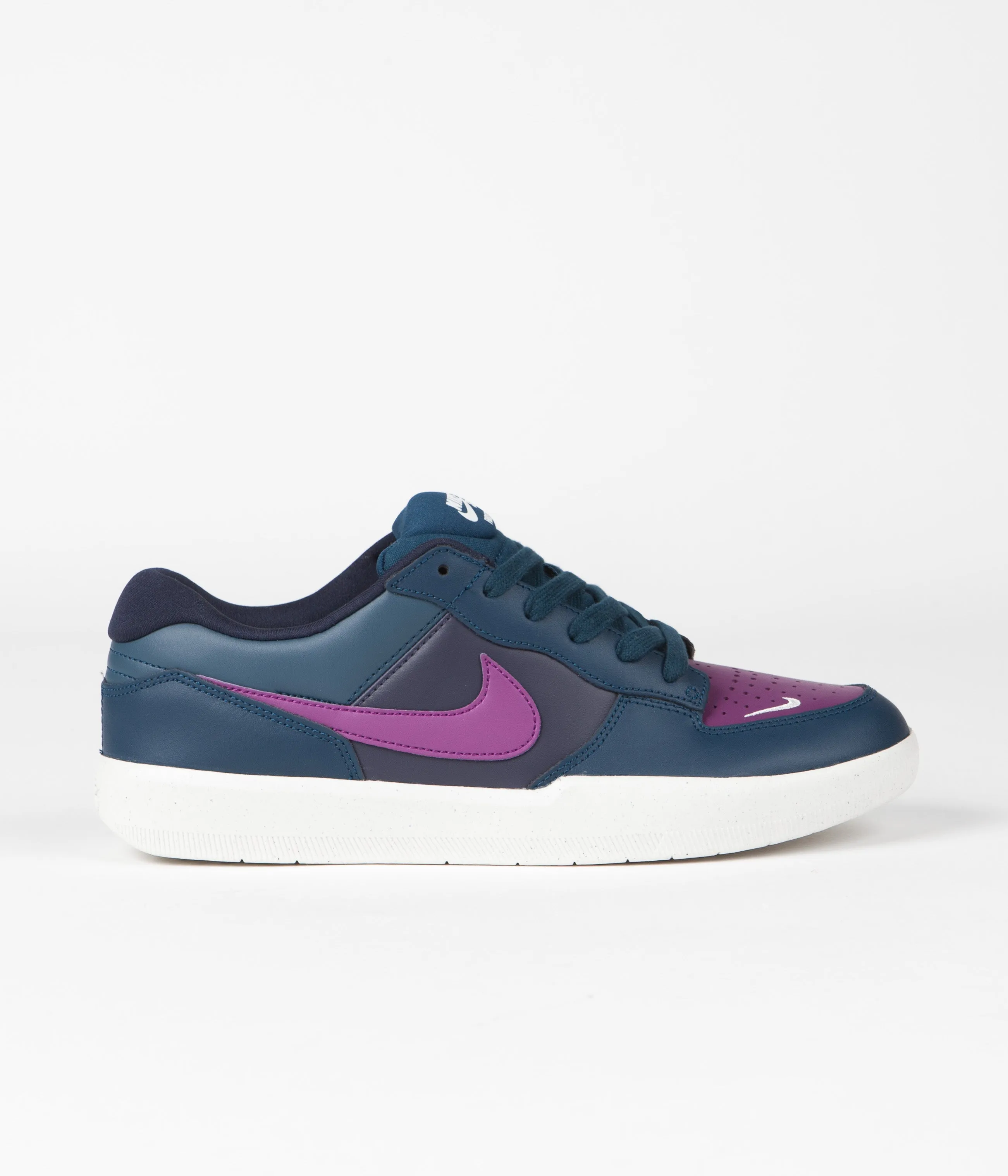 Nike SB Force 58 Premium Shoes - Obsidian / Viotech - Midnight Turquoise - Phantom