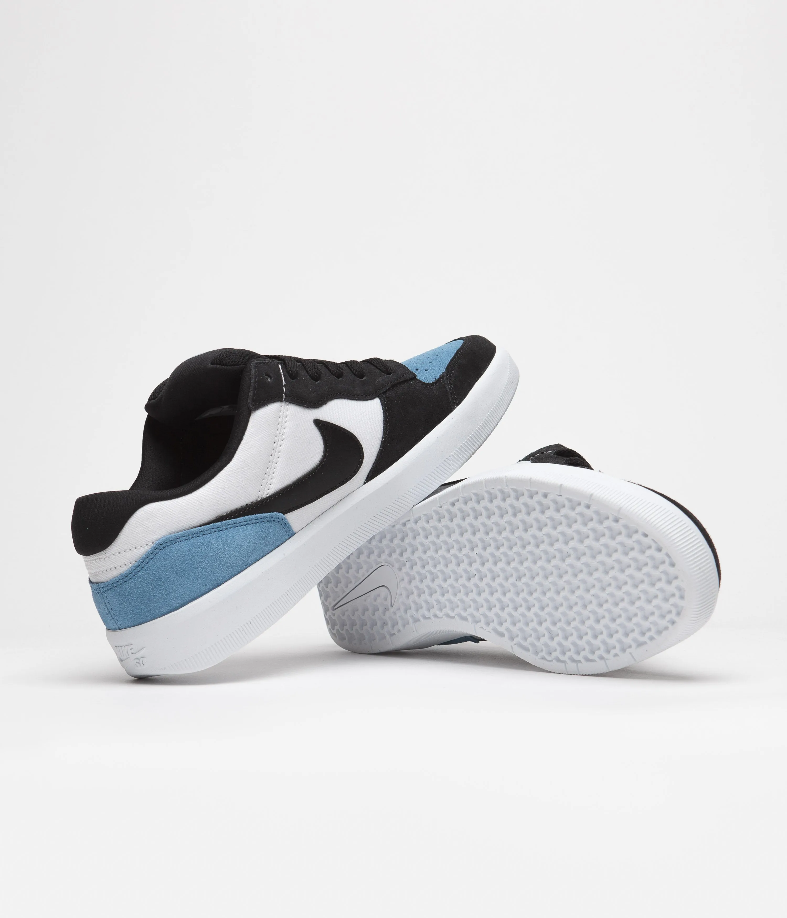 Nike SB Force 58 Shoes - Dutch Blue / Black - White