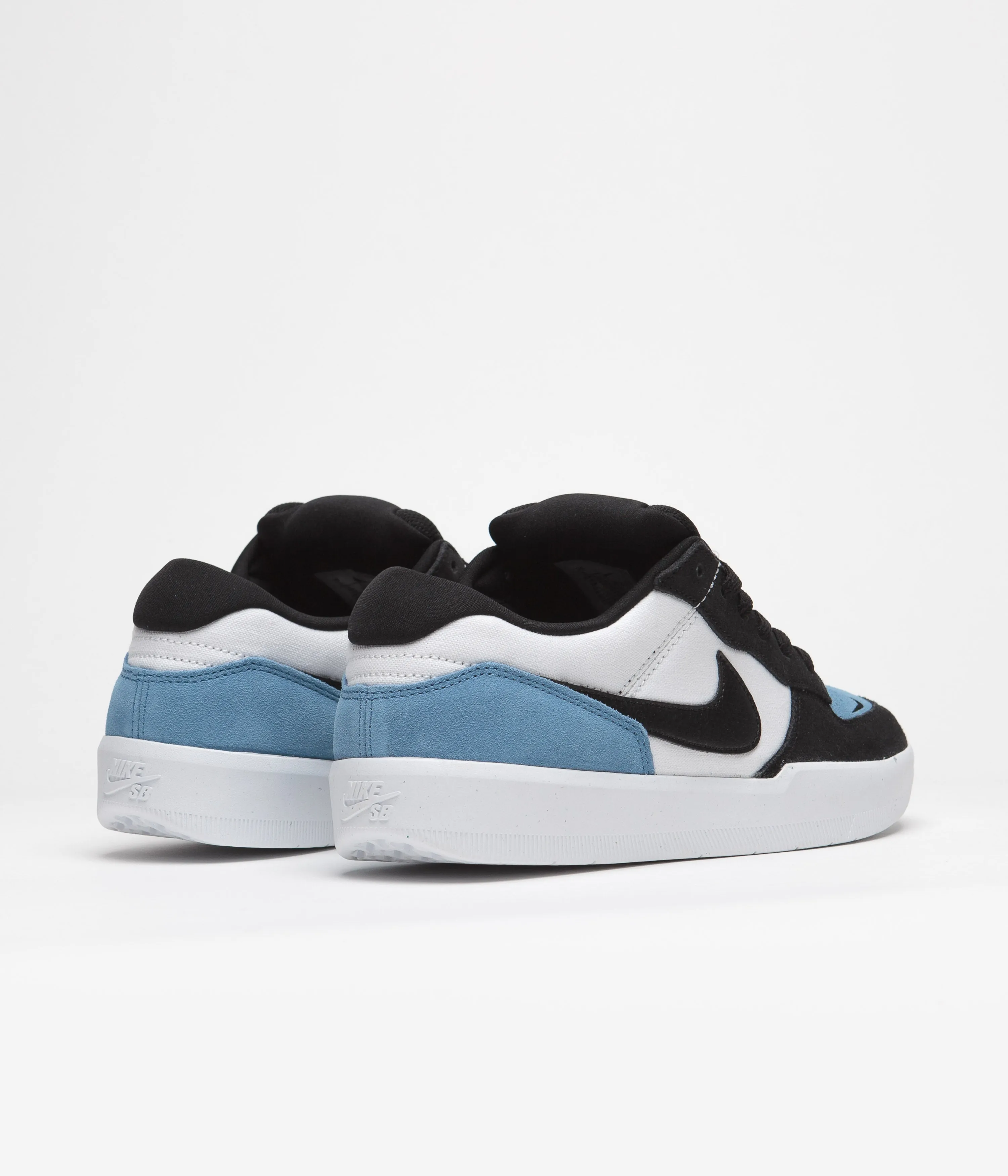 Nike SB Force 58 Shoes - Dutch Blue / Black - White