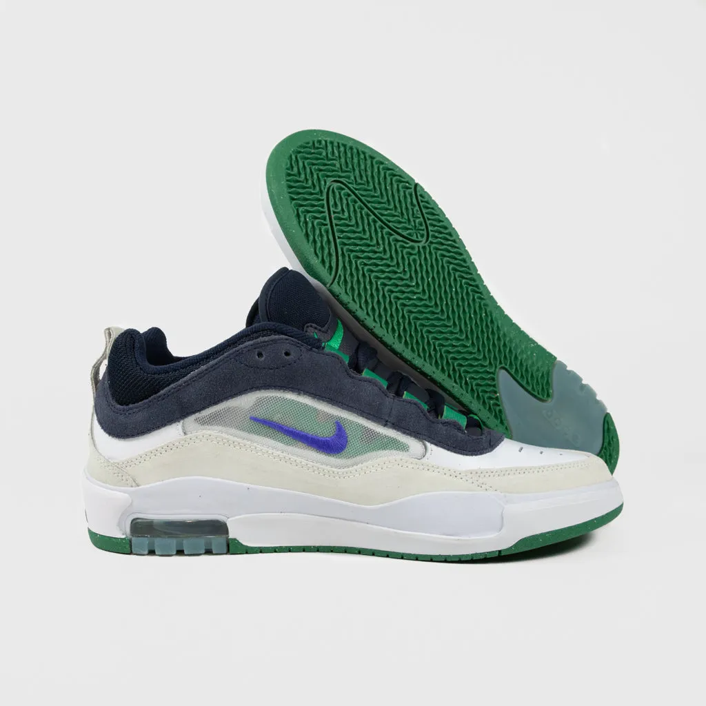 Nike SB - Ishod Wair Air Max Shoes - White / Persian Violet - Obsidian