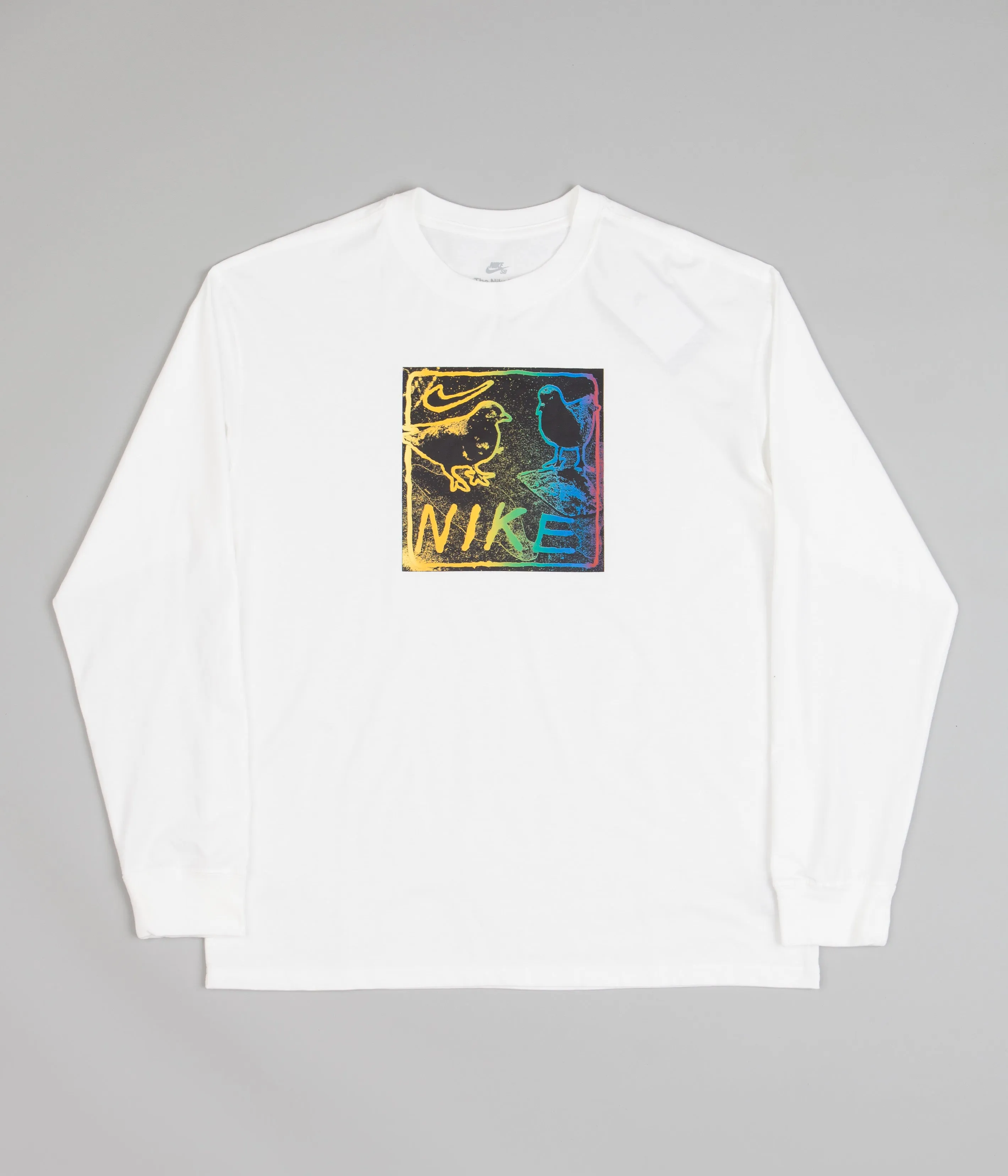 Nike SB Pizza Long Sleeve T-Shirt - White