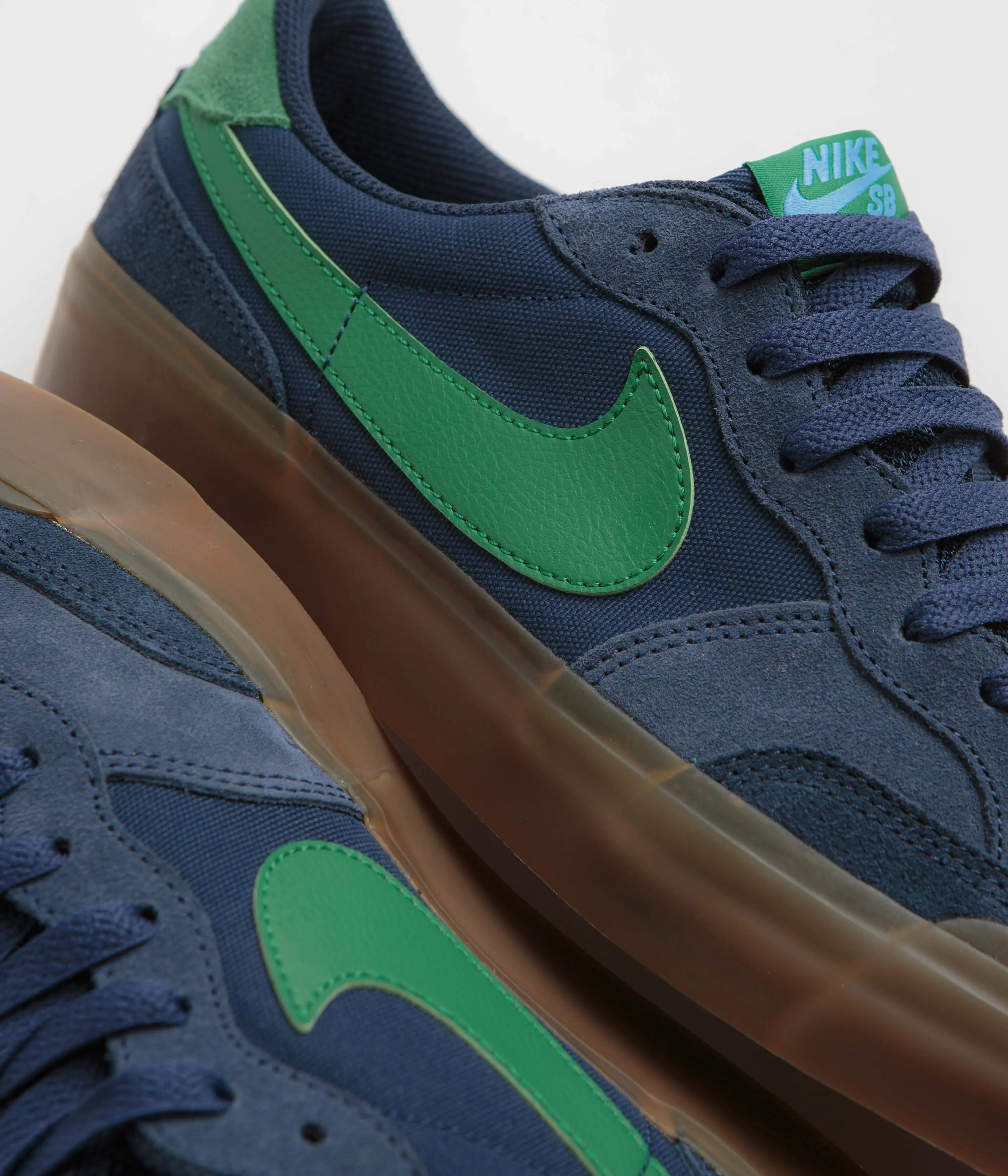 Nike SB Pogo Plus Shoes - Midnight Navy / Malachite - Obsidian