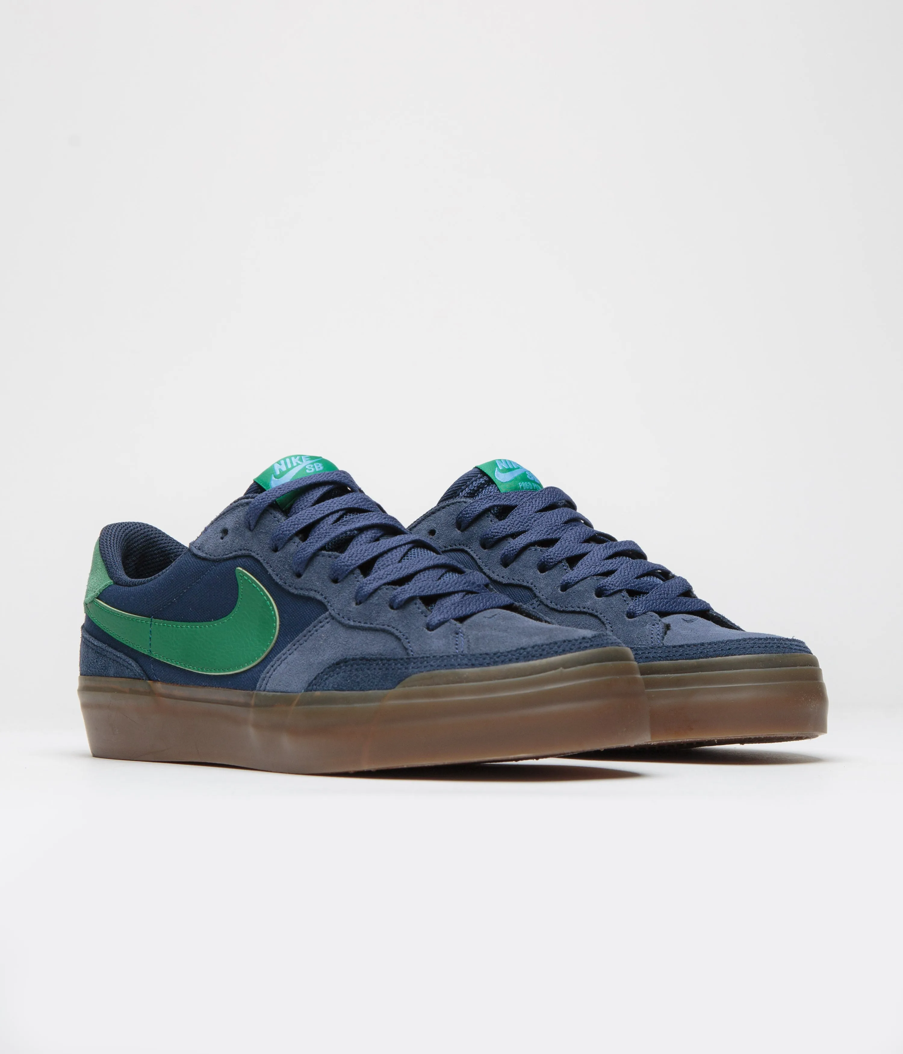 Nike SB Pogo Plus Shoes - Midnight Navy / Malachite - Obsidian