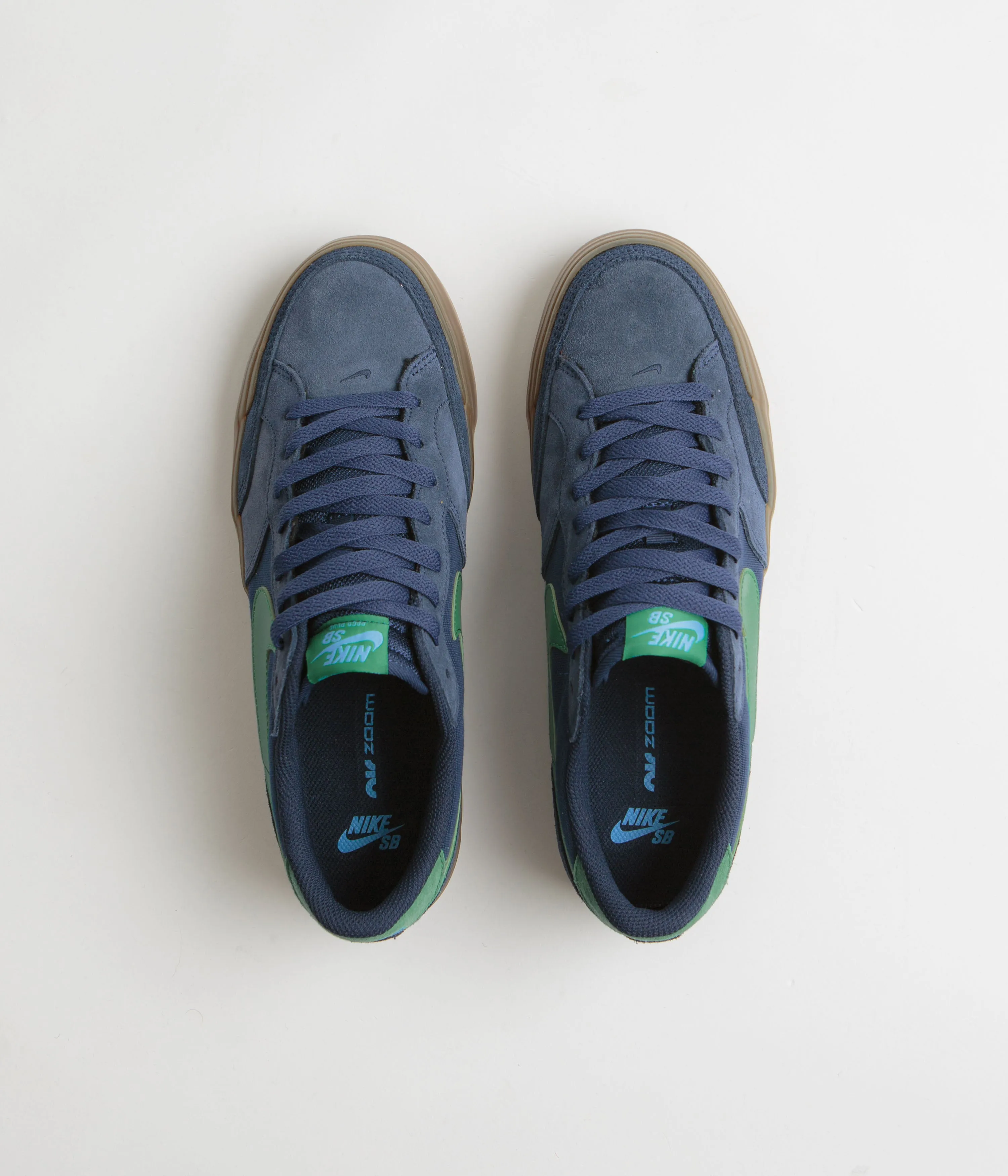 Nike SB Pogo Plus Shoes - Midnight Navy / Malachite - Obsidian