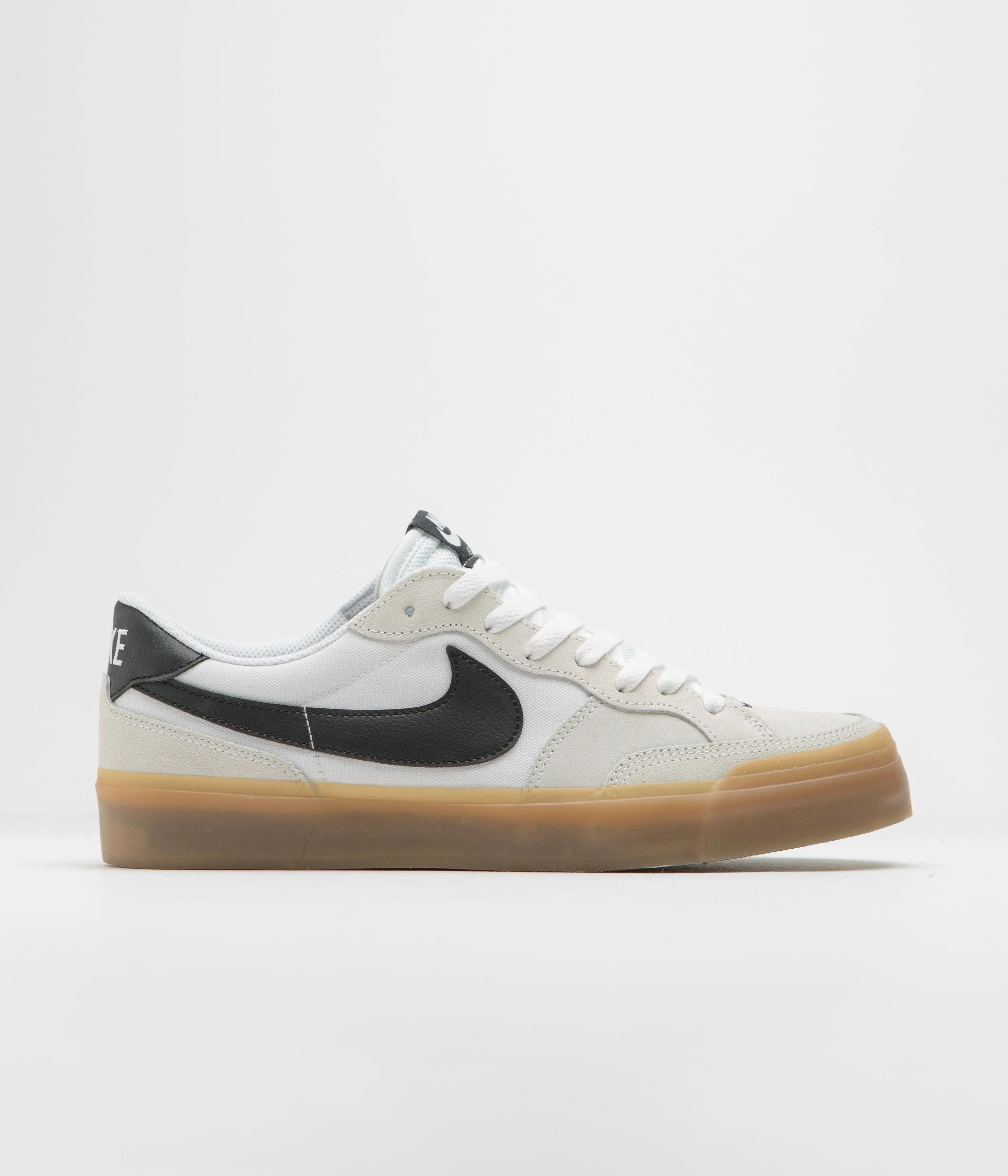 Nike SB Pogo Shoes - White / Black - White - Gum Light Brown