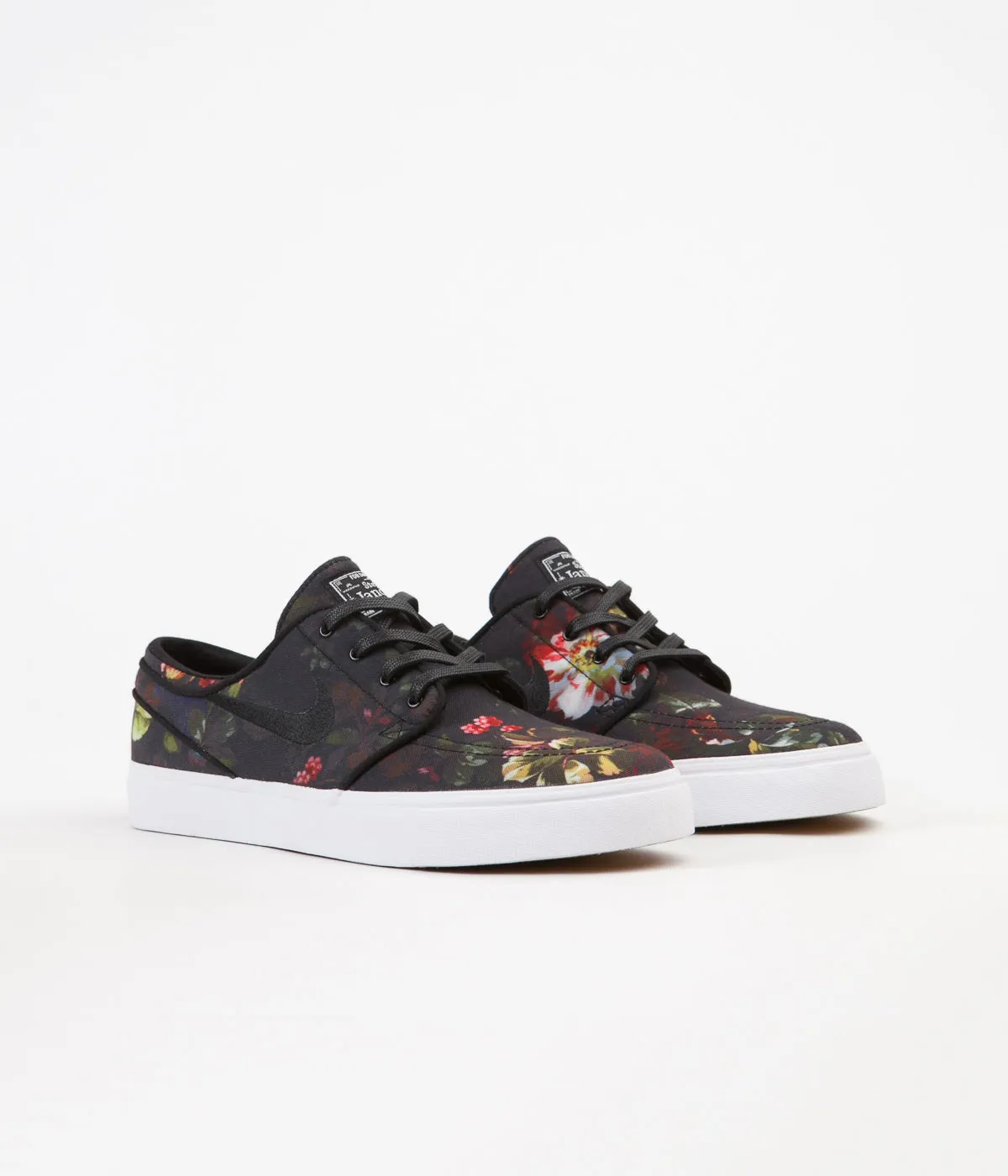 Nike SB Stefan Janoski Shoes - Multicolour / Black - White - Gum Light Brown