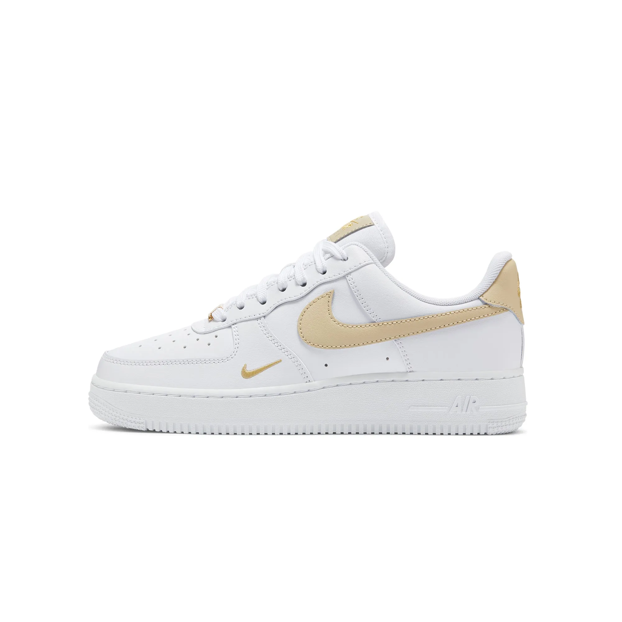 Nike Womens Air Force 1 '07 Essential Shoes 'White/Rattan'