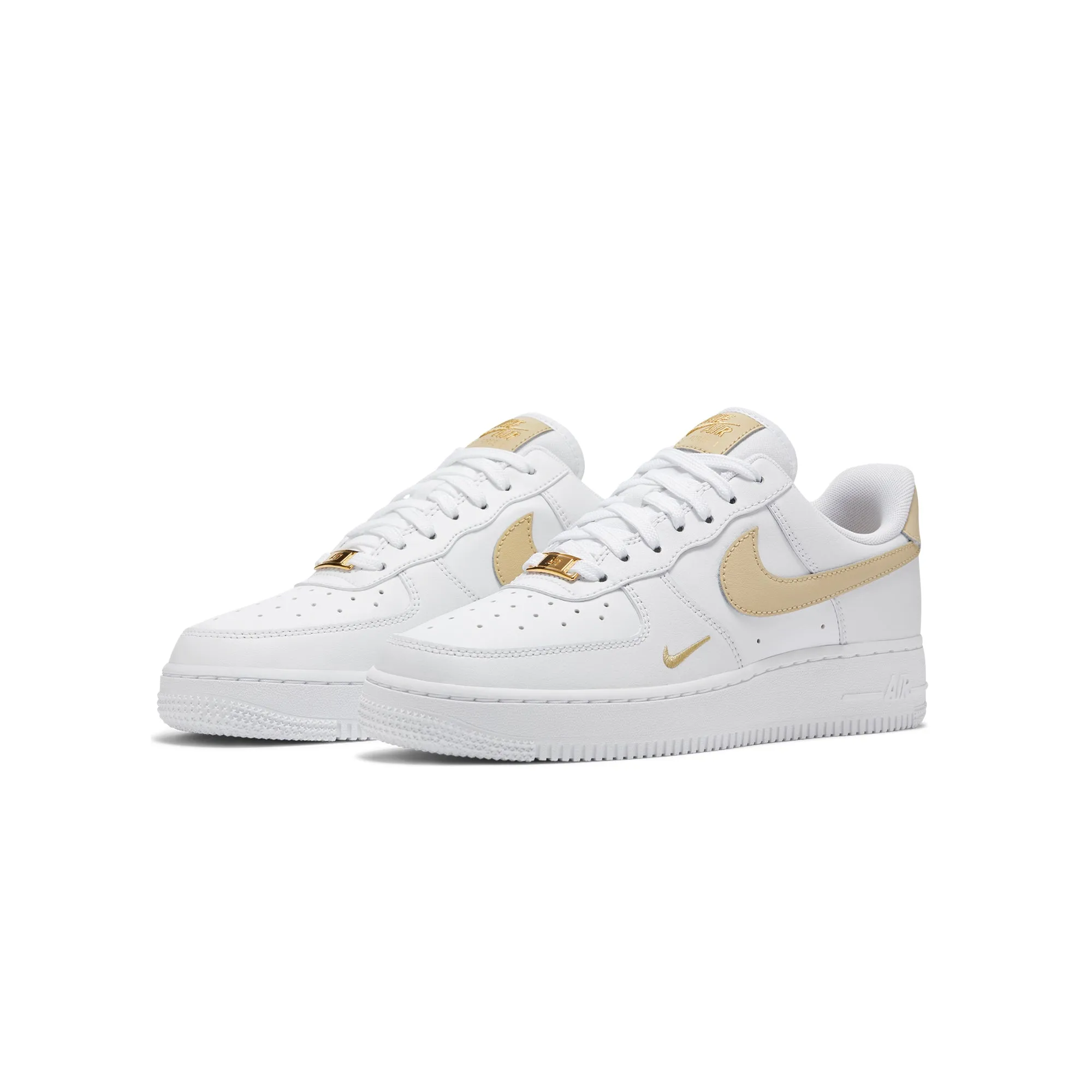 Nike Womens Air Force 1 '07 Essential Shoes 'White/Rattan'