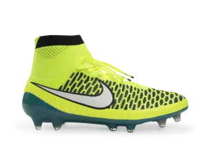 Nike Women's Magista Obra FG Blue Lagoon/Volt/Black