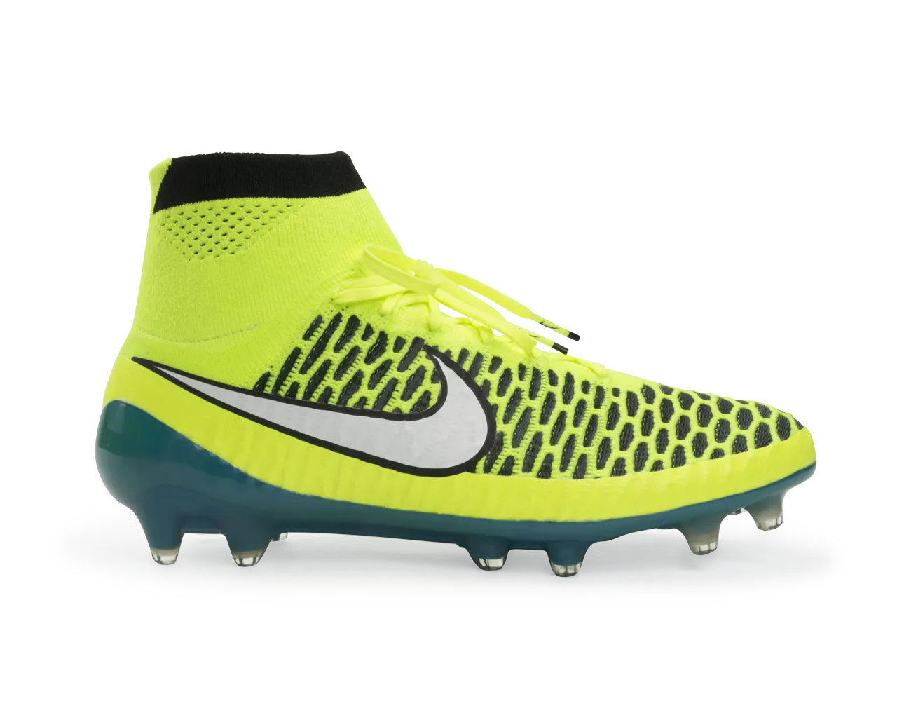 Nike Women's Magista Obra FG Blue Lagoon/Volt/Black